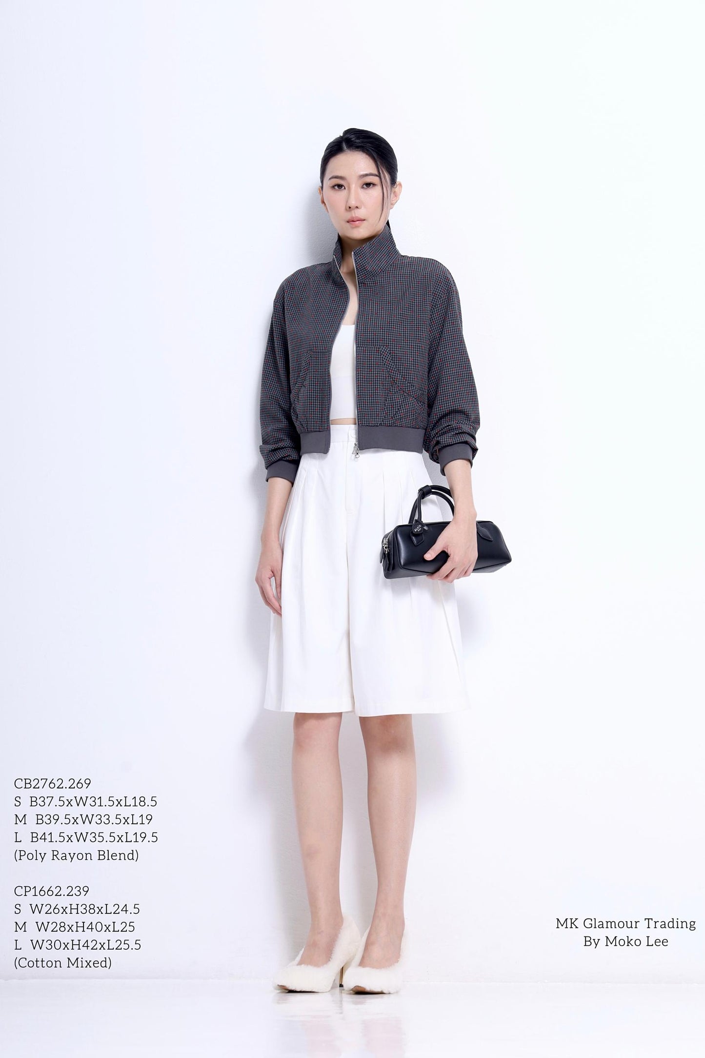 Hera Bermuda Pleated Shorts