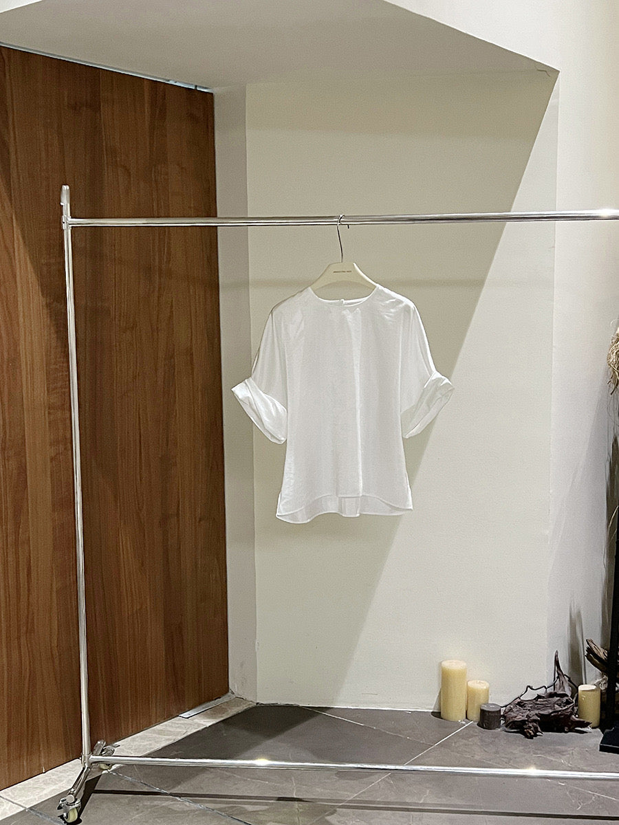 Hoo Oversized Satin Top