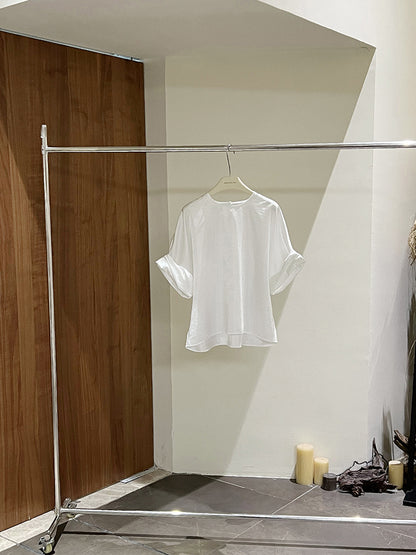 Hoo Oversized Satin Top