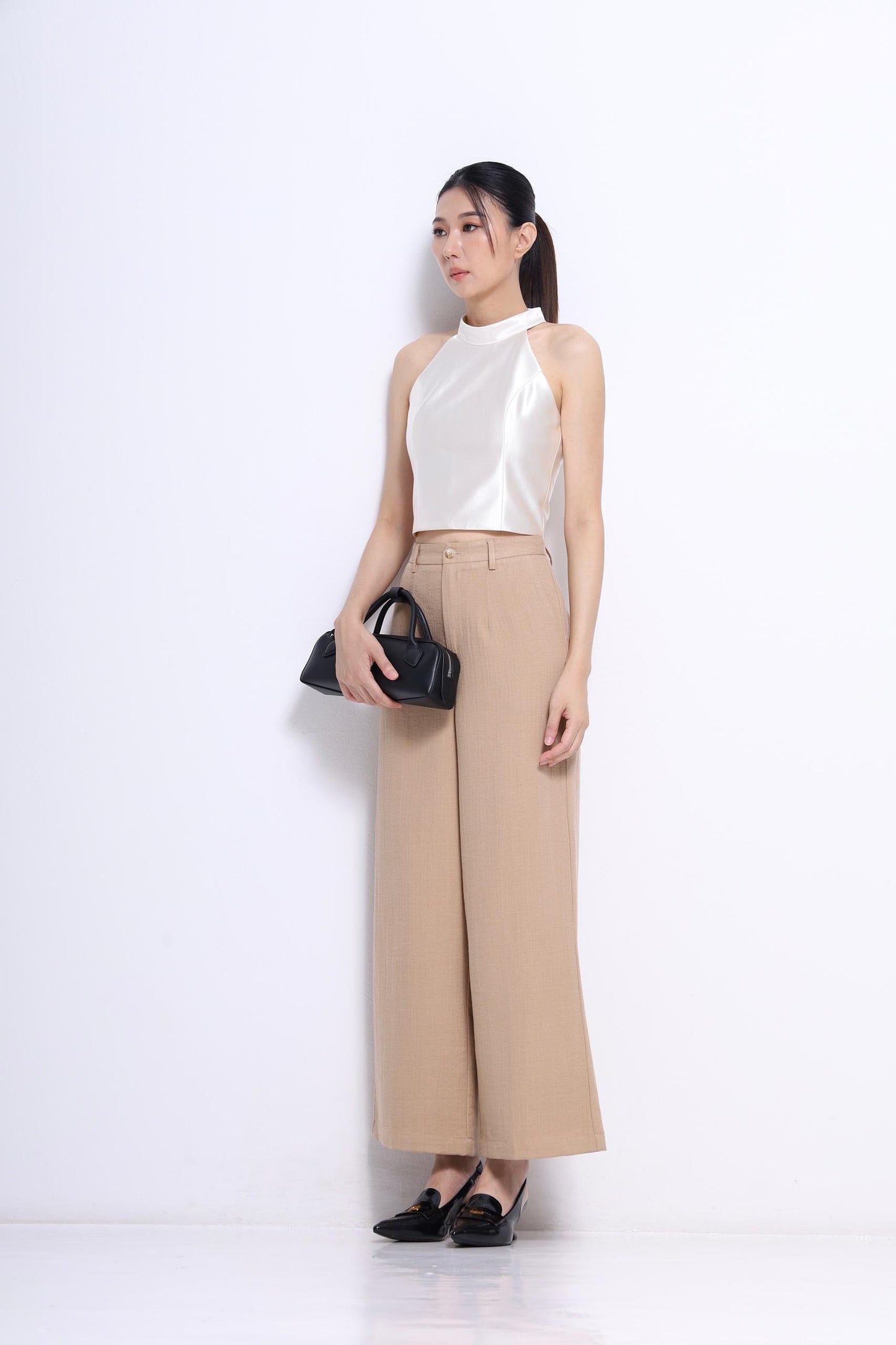 Veronica Linen Wide Legged Pants