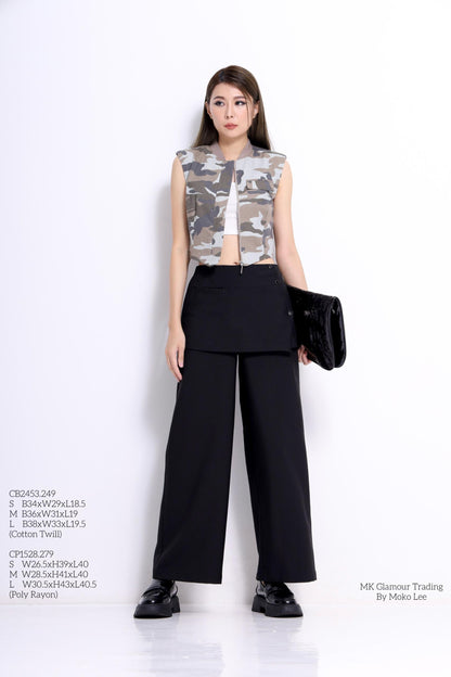 Nika Tailored Wide Legged Pants