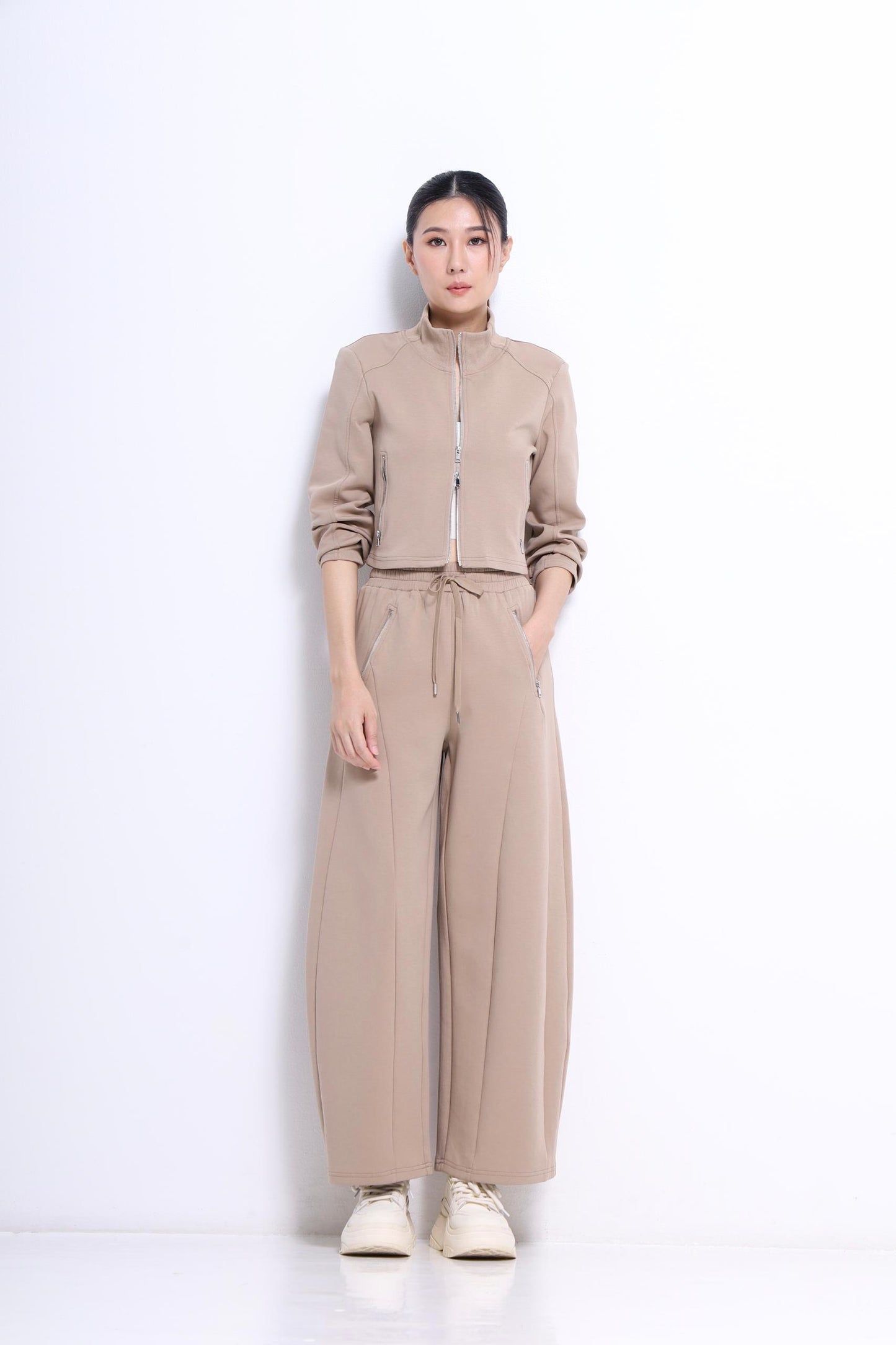 Zeya Barrel Track Pants