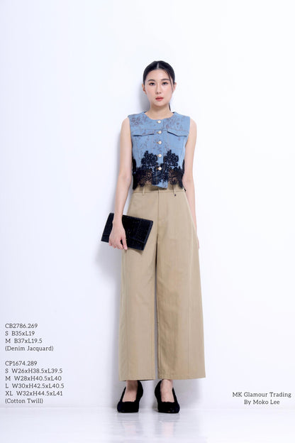 Sonya Straight Legged Tailored Pants