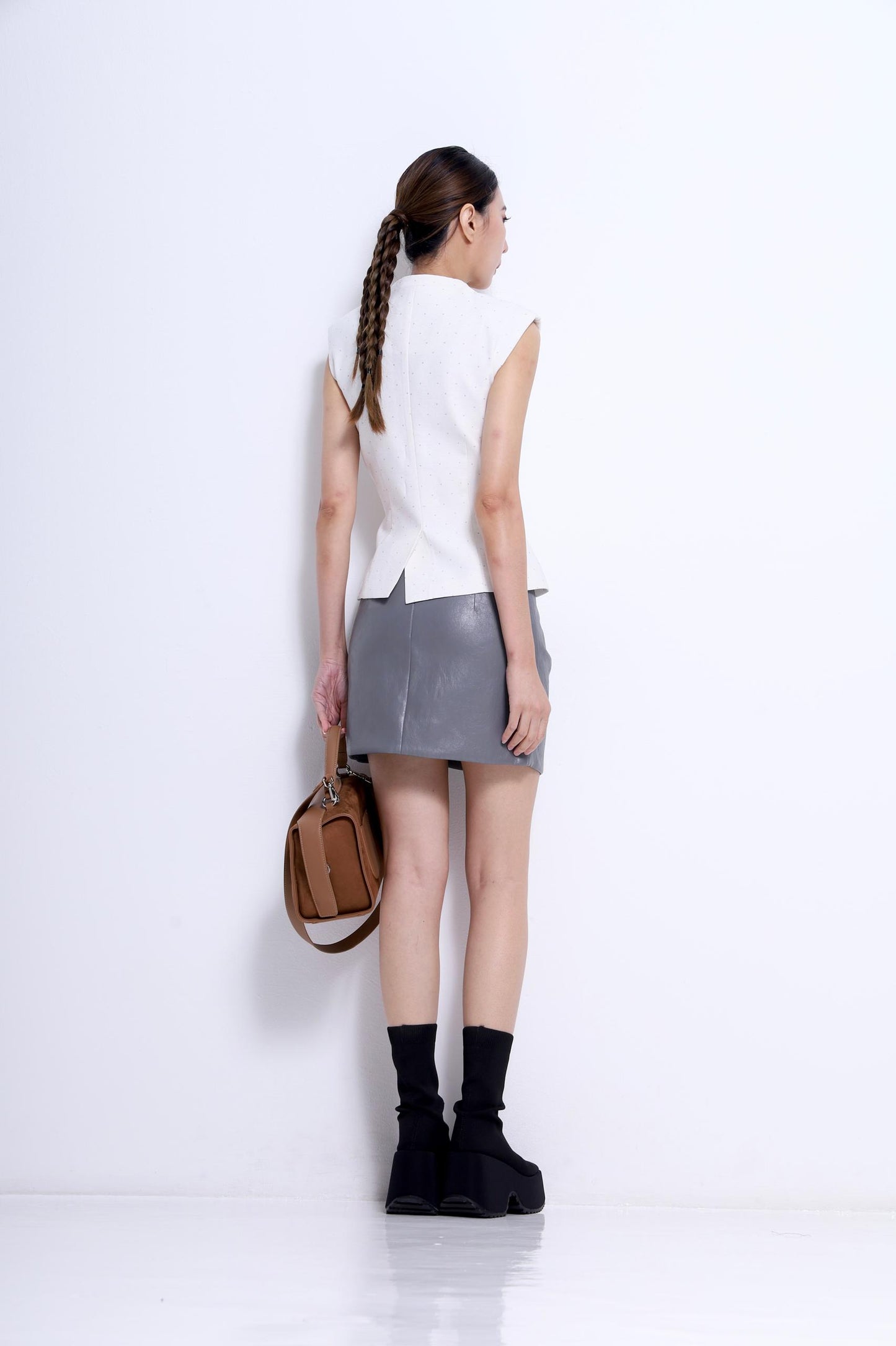 Andrea V- Neck Tailored Vest