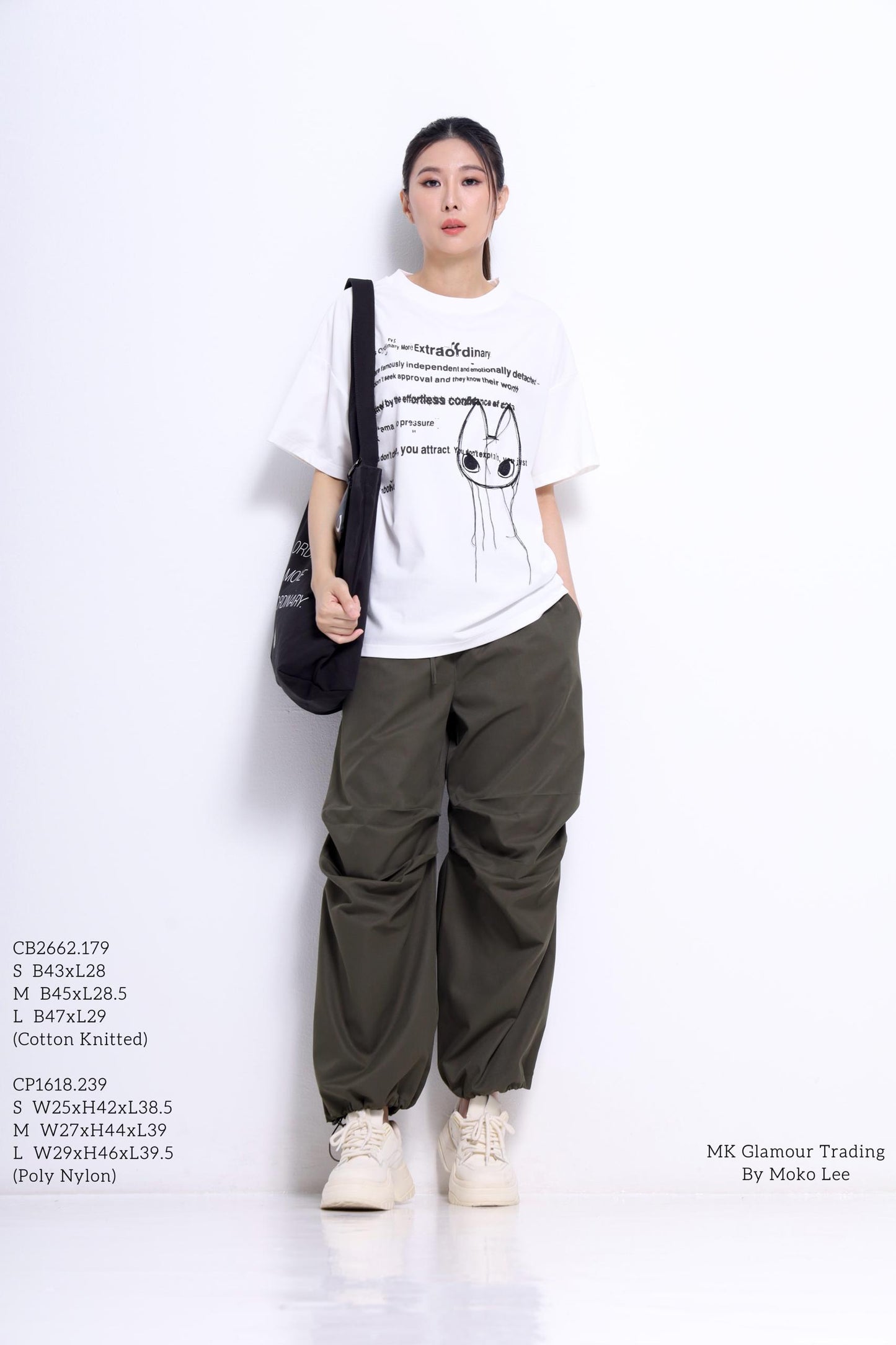 Omo Pleated Cargo Pants