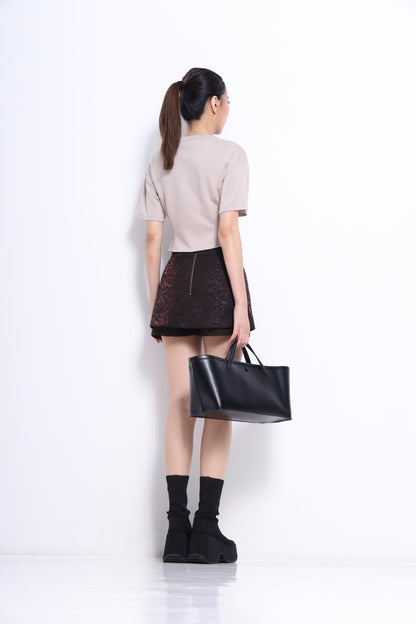 Trish Rose Beaded Scuba Tee