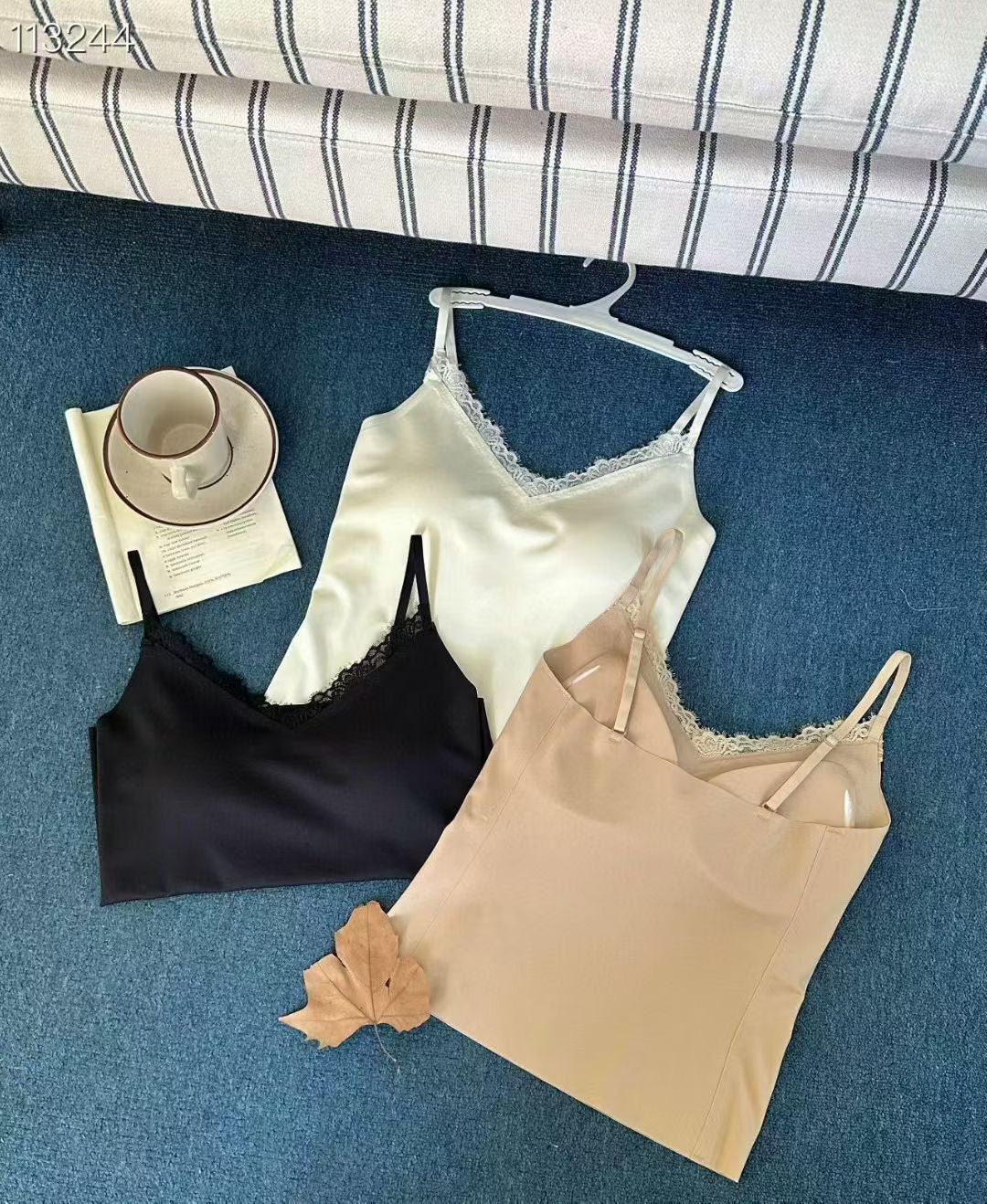 Lumi Airy Padded Lace Bra Top