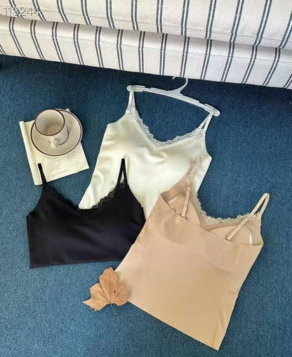 Lumi Airy Padded Lace Bra Top