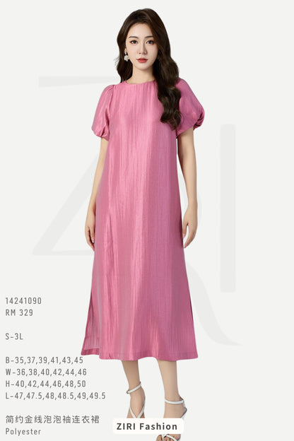 Ziri H-line Midaxi Dress