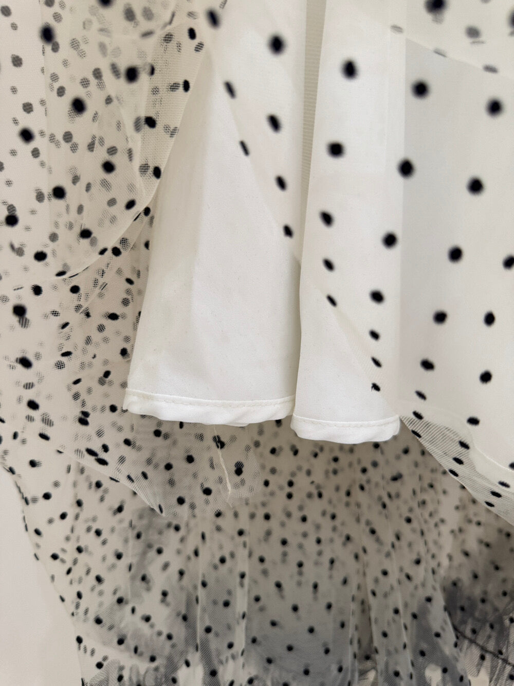 Faye Polka Dot Tulle Skirt