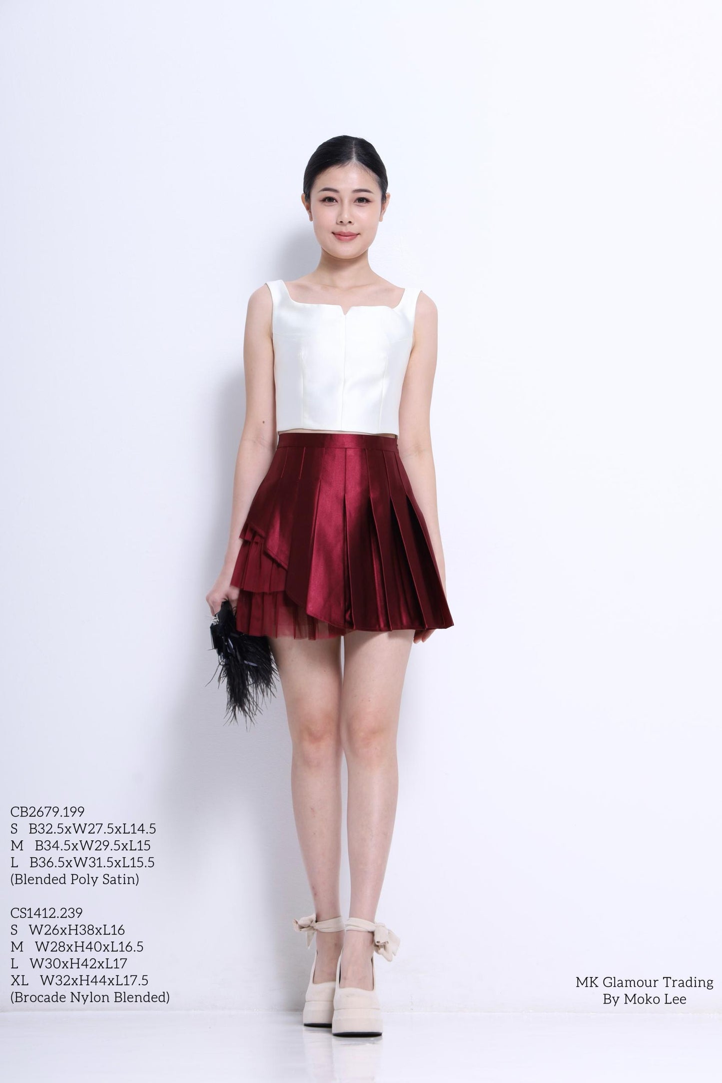 Venice Square Neck Satin Top