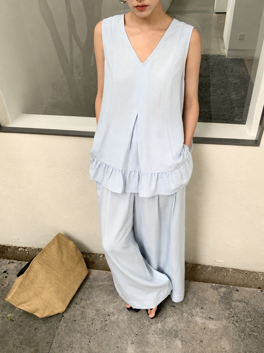 Fiona Ruffles Relaxed Setwear