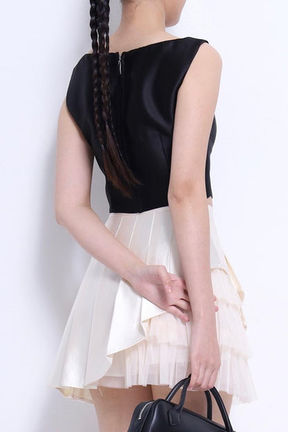 Venice Square Neck Satin Top