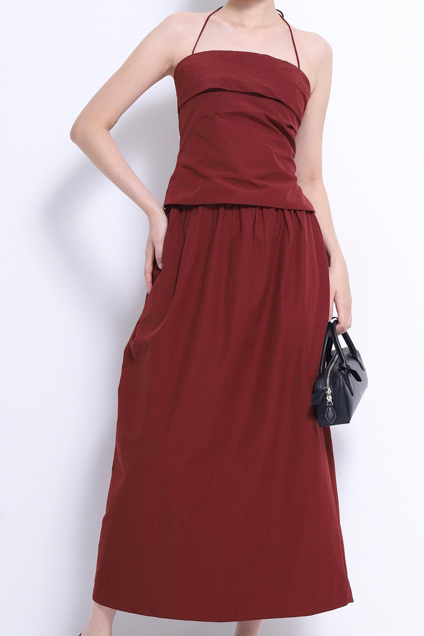 Fanny Column Maxi Skirt