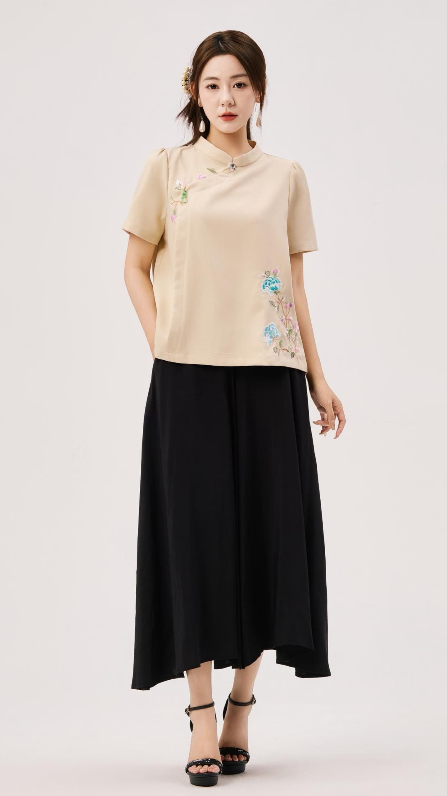 Ziri Tencel Wide Legged Culottes