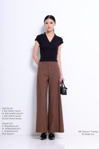 Katrina Straight Legged Tailored Pants