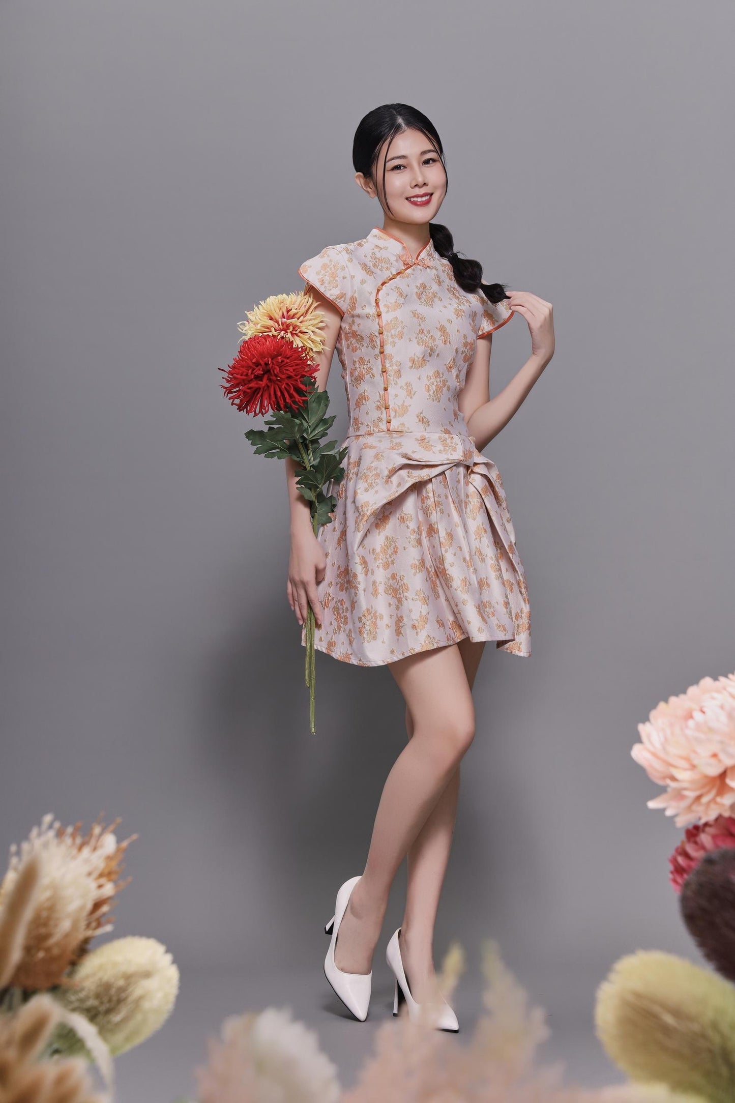 Yi A-line Qipao Dress