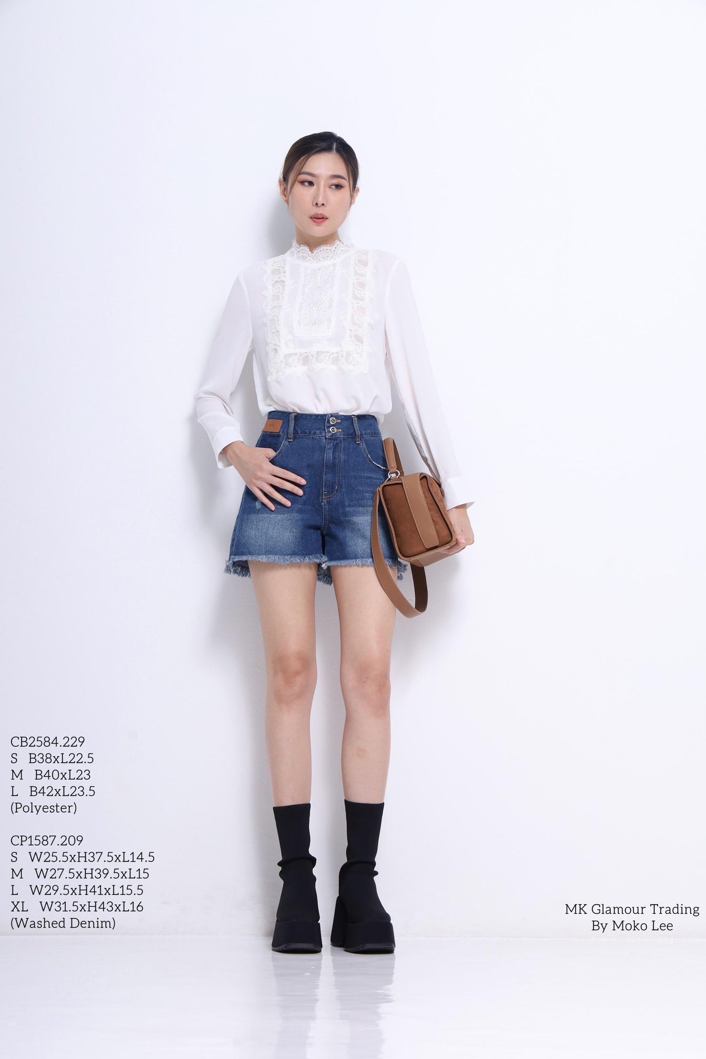 Lacey Mock neck Lace Blouse