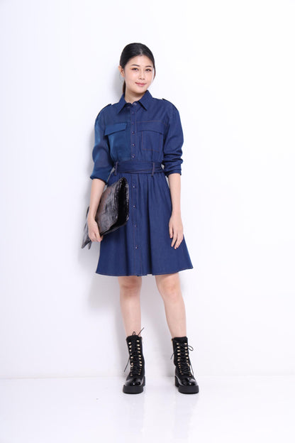 Jeon Denim Shirt Dress