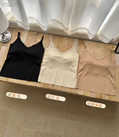 Lumi Airy Padded Lace Bra Top