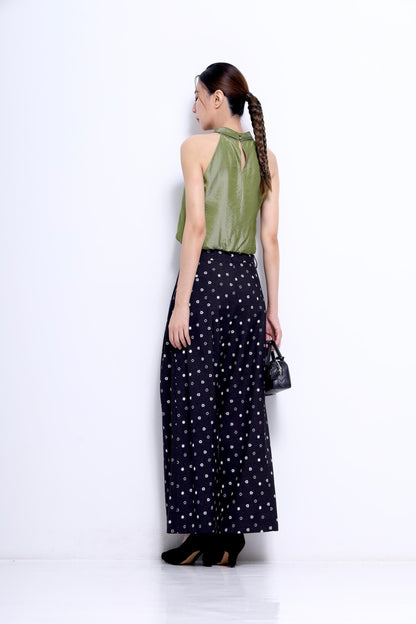 Elise Star Prints Wide Legged Pants