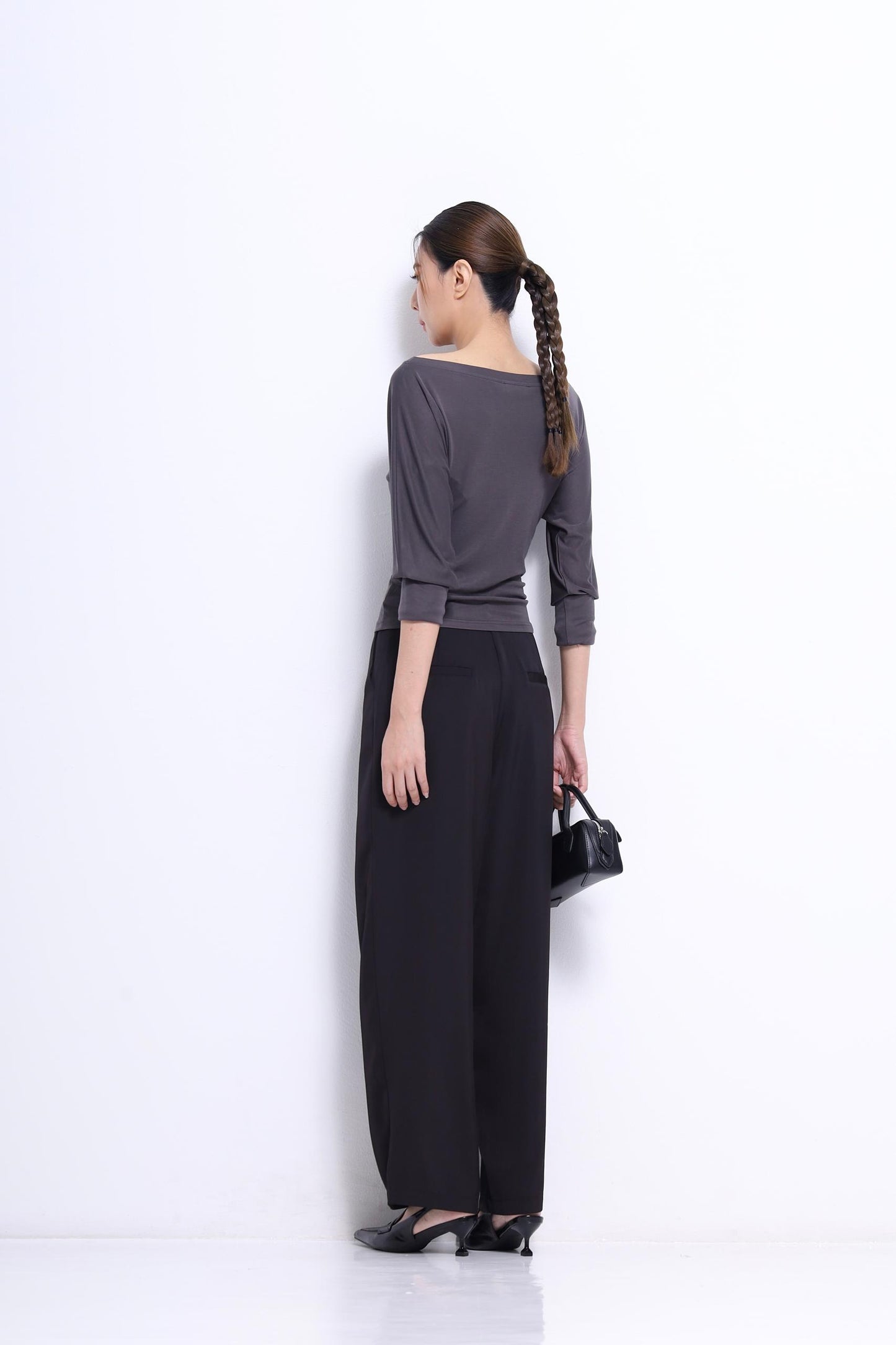 Ellie Square Neck Modal Tee