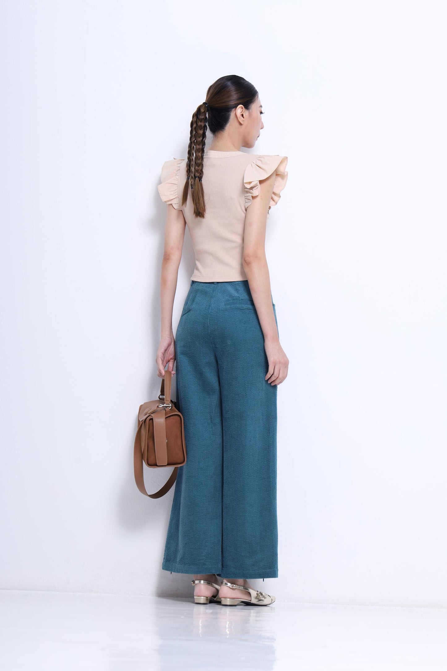 Marianne Ruffles Sleeve Top