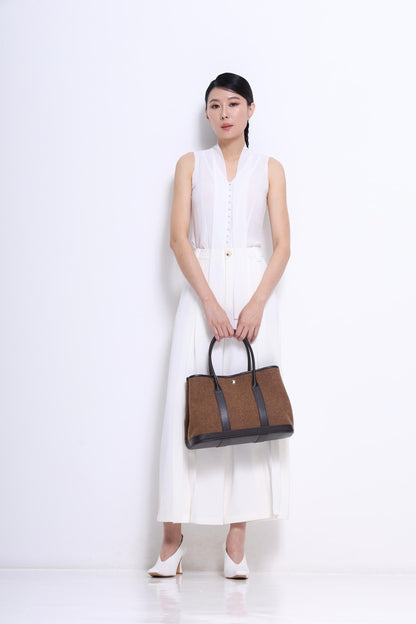 Becca V-Neck Chiffon Blouse