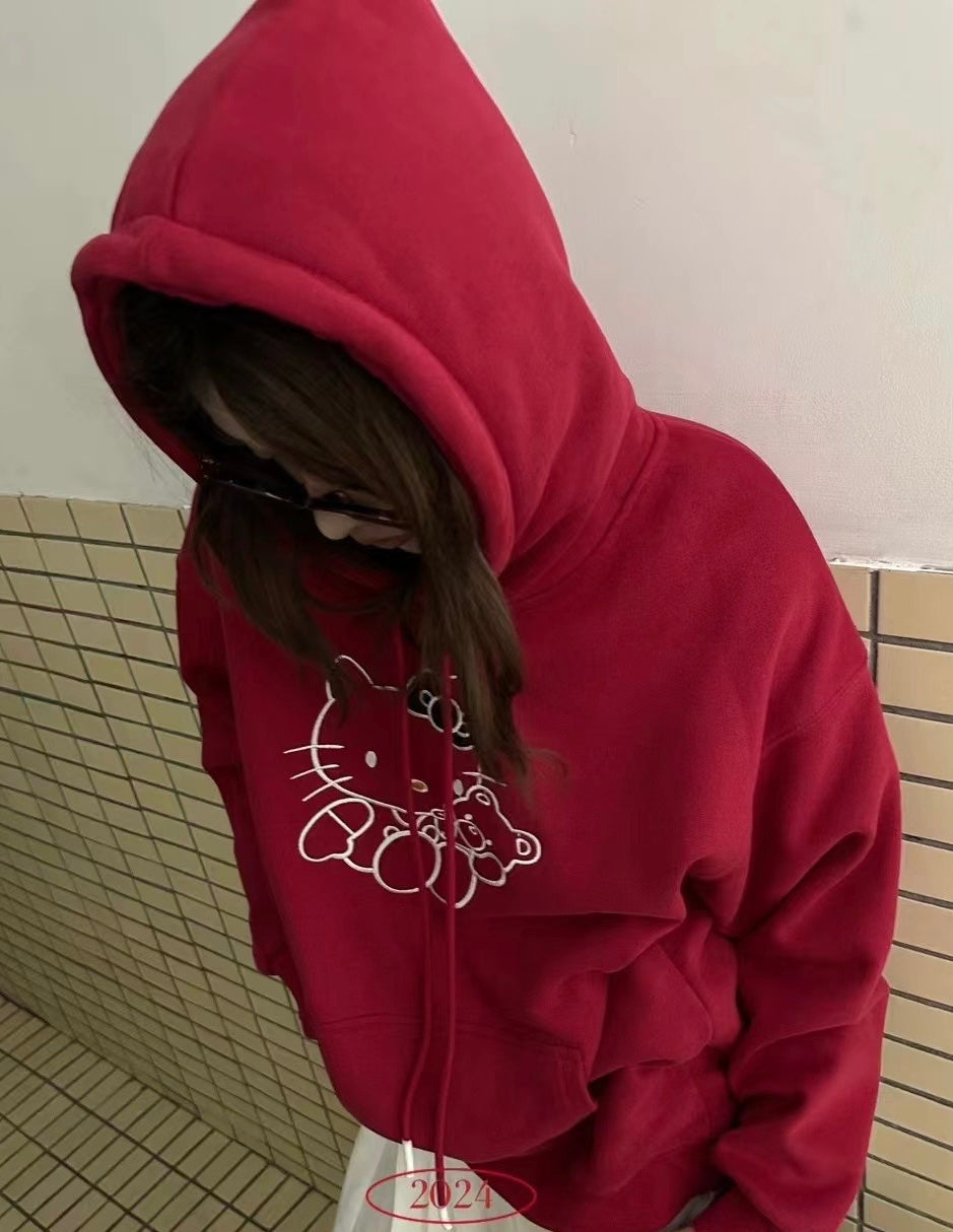 Hello Kitty Oversized Hoodie