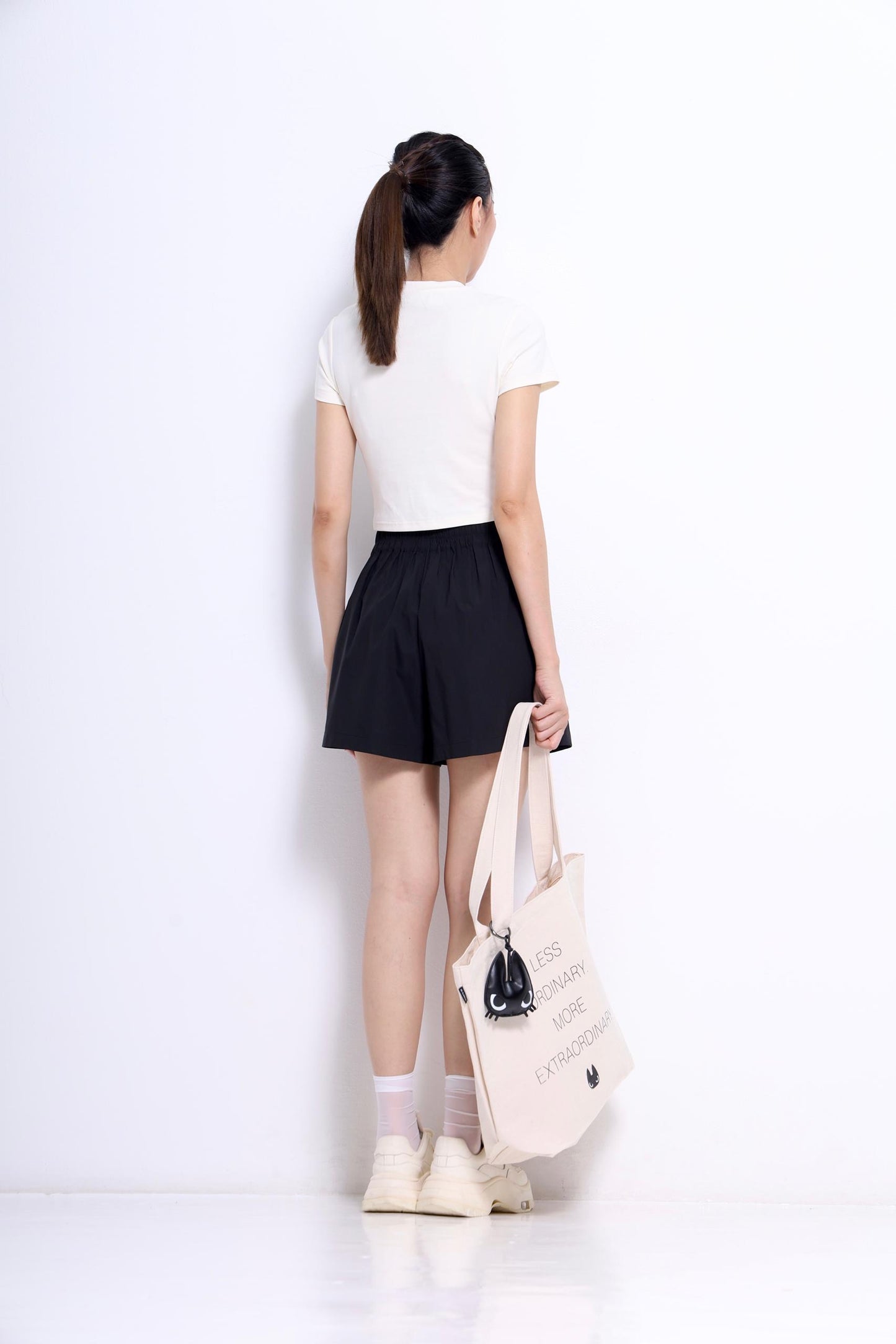 Omo Fitted Cropped Tee