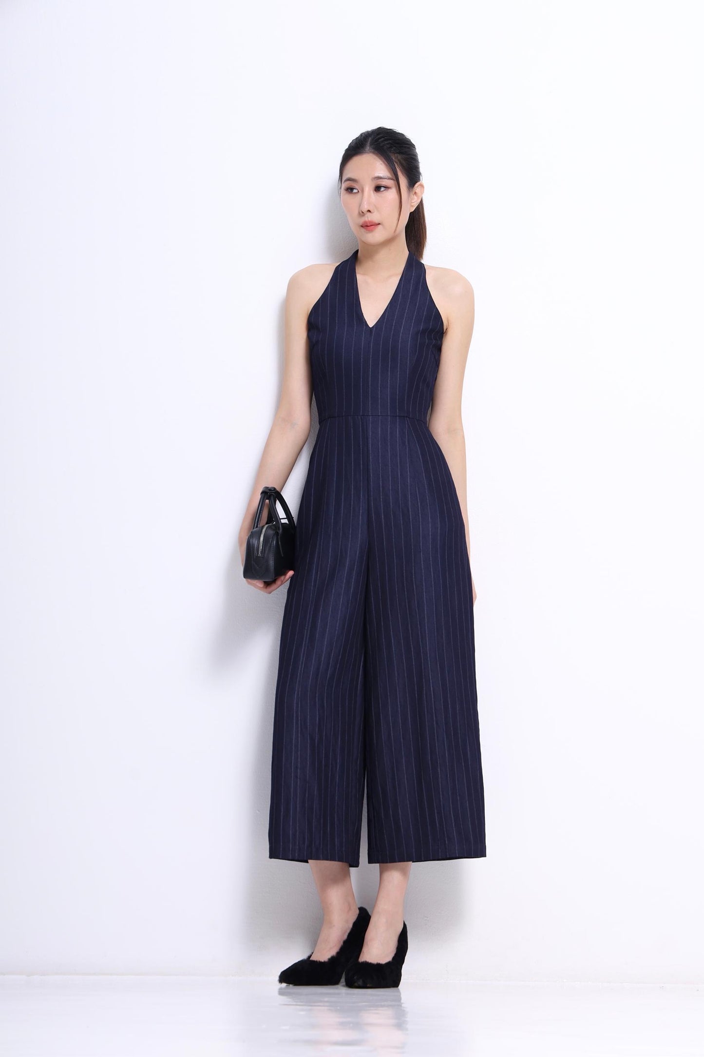 Vina V-Neck Jumpsuit