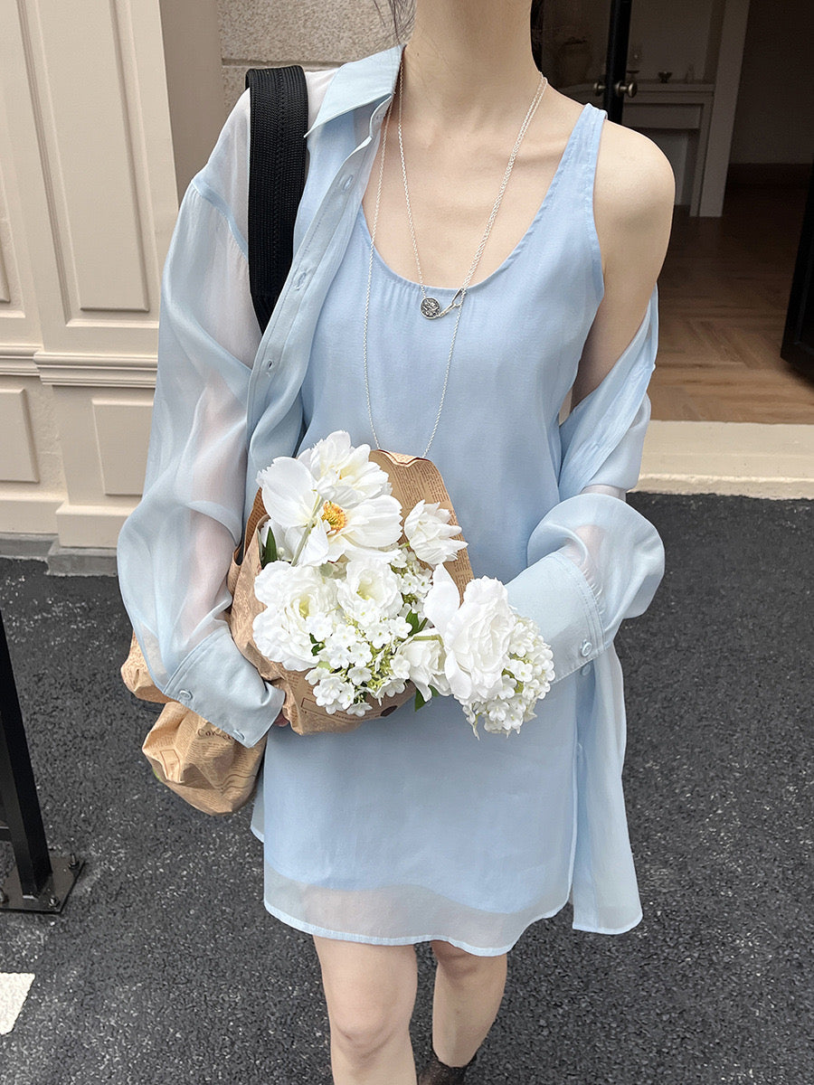 Hoo Tencel Tank Dress Setwear