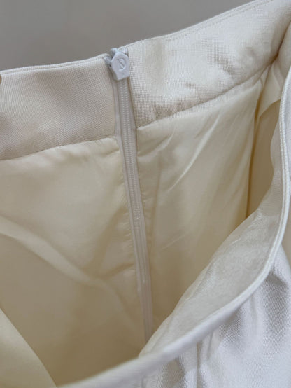 PREORDER - Yuri Satin A-line Midi Skirt