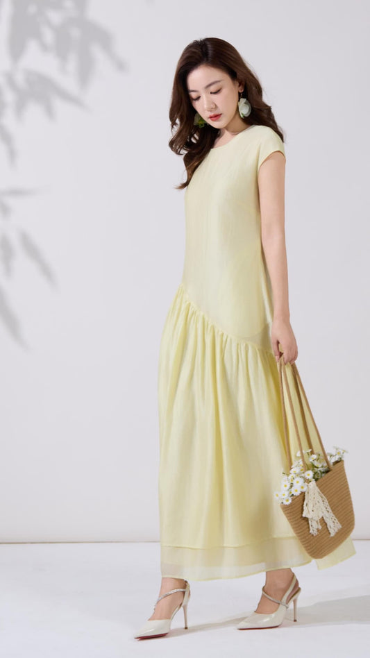 Ziri Tencel Loose Dress