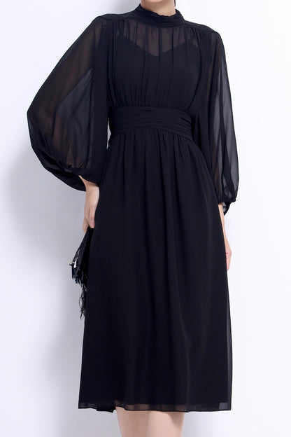 Chloe Lavalliere Chiffon Dress