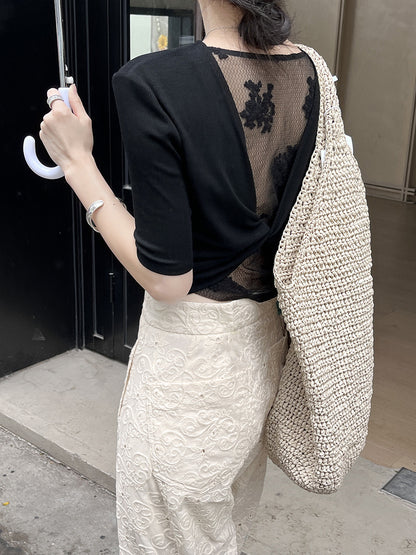 Gracetina Broderie Lace Pants