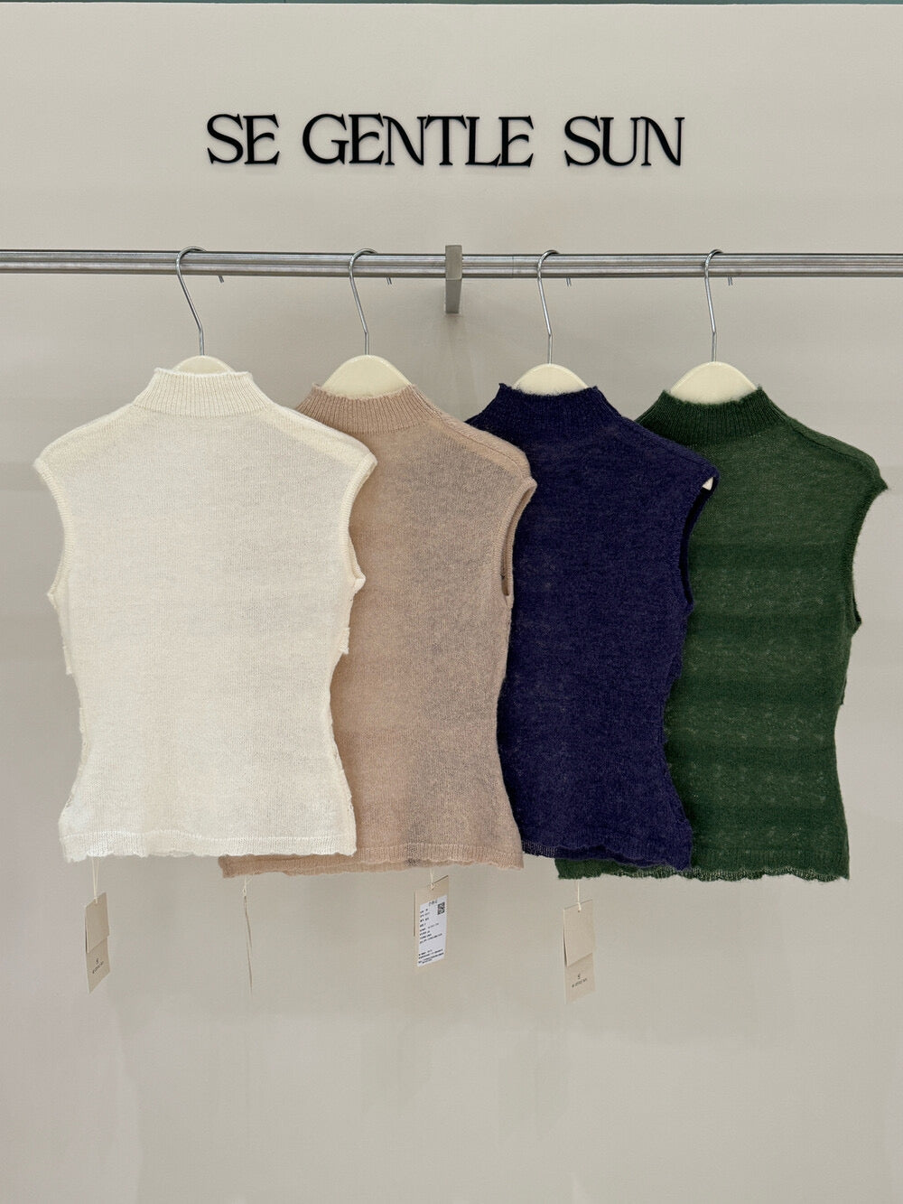 Luna Hollow Lace Knit Top