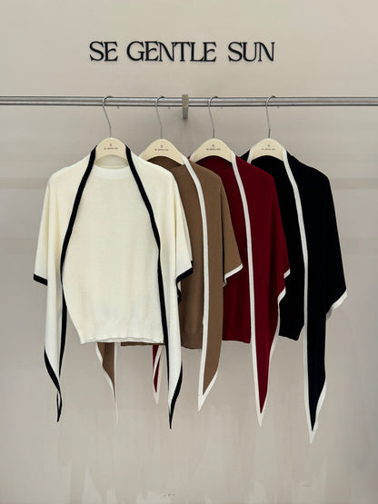Hana 2-Piece Knit Blouse