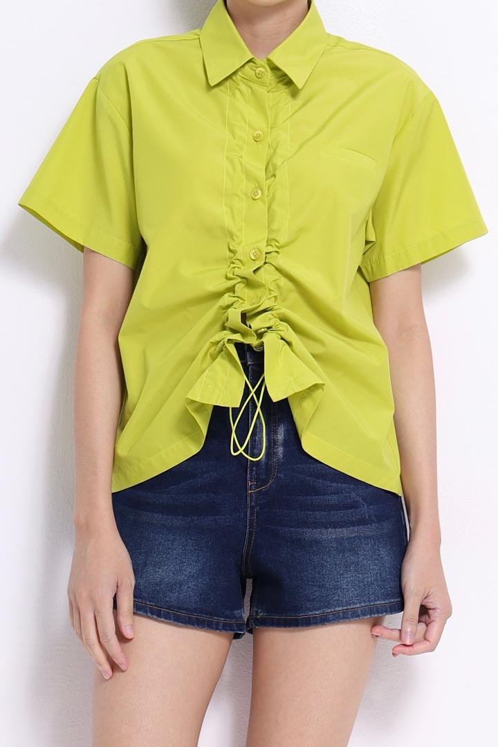 Mandy Drawstring Loose Shirt