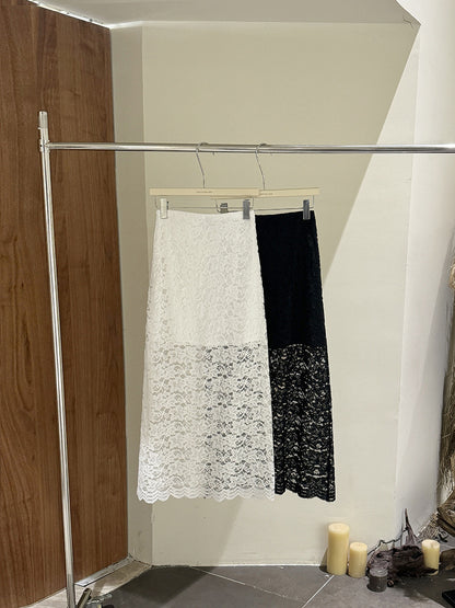 Laurine Lace Midaxi Skirt