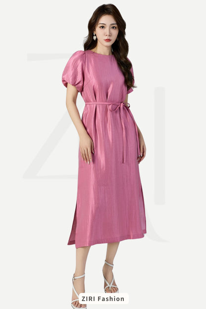 Ziri H-line Midaxi Dress