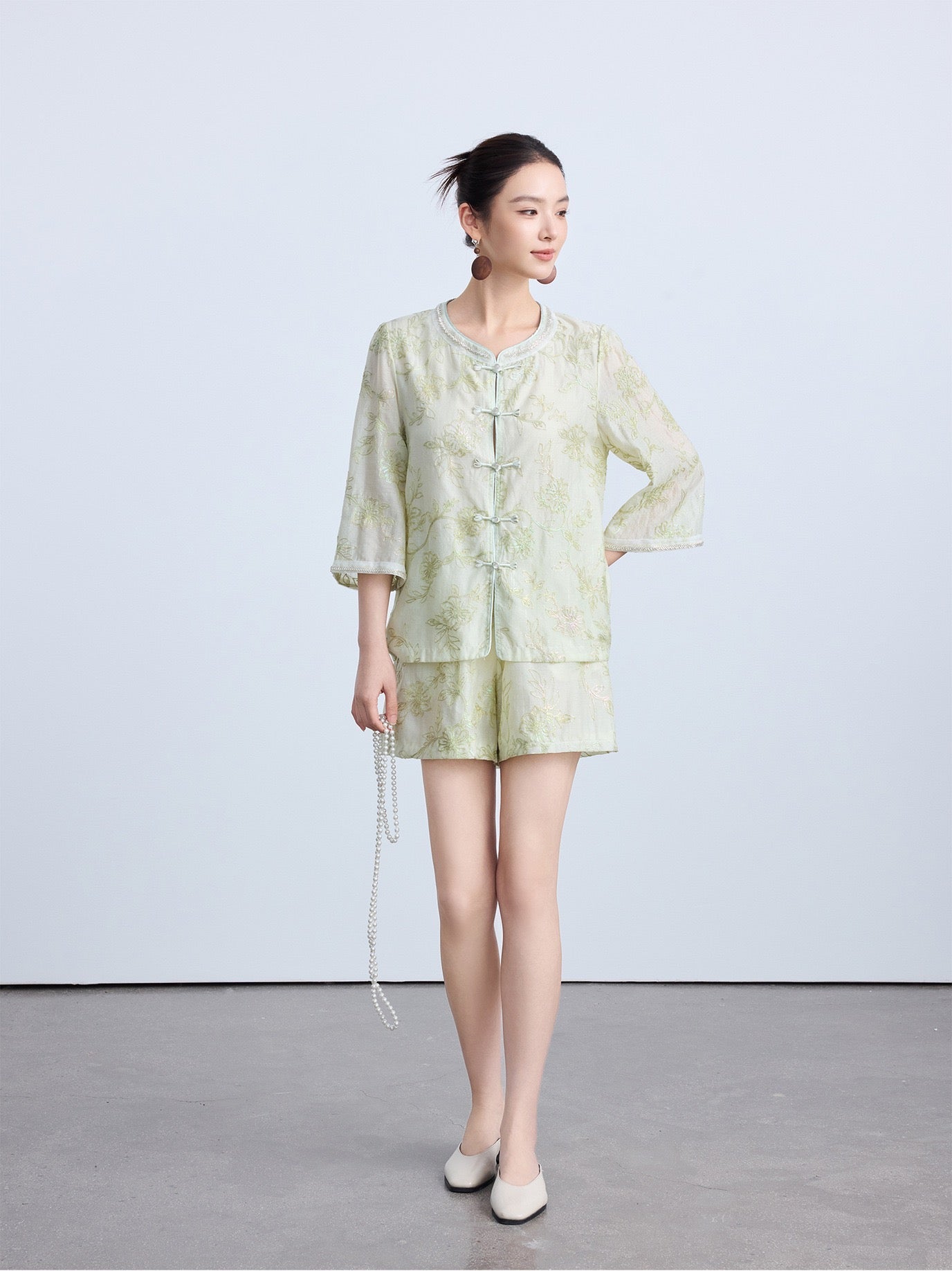 Si Yi Orient Silk Print Set