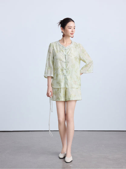 Si Yi Orient Silk Print Set