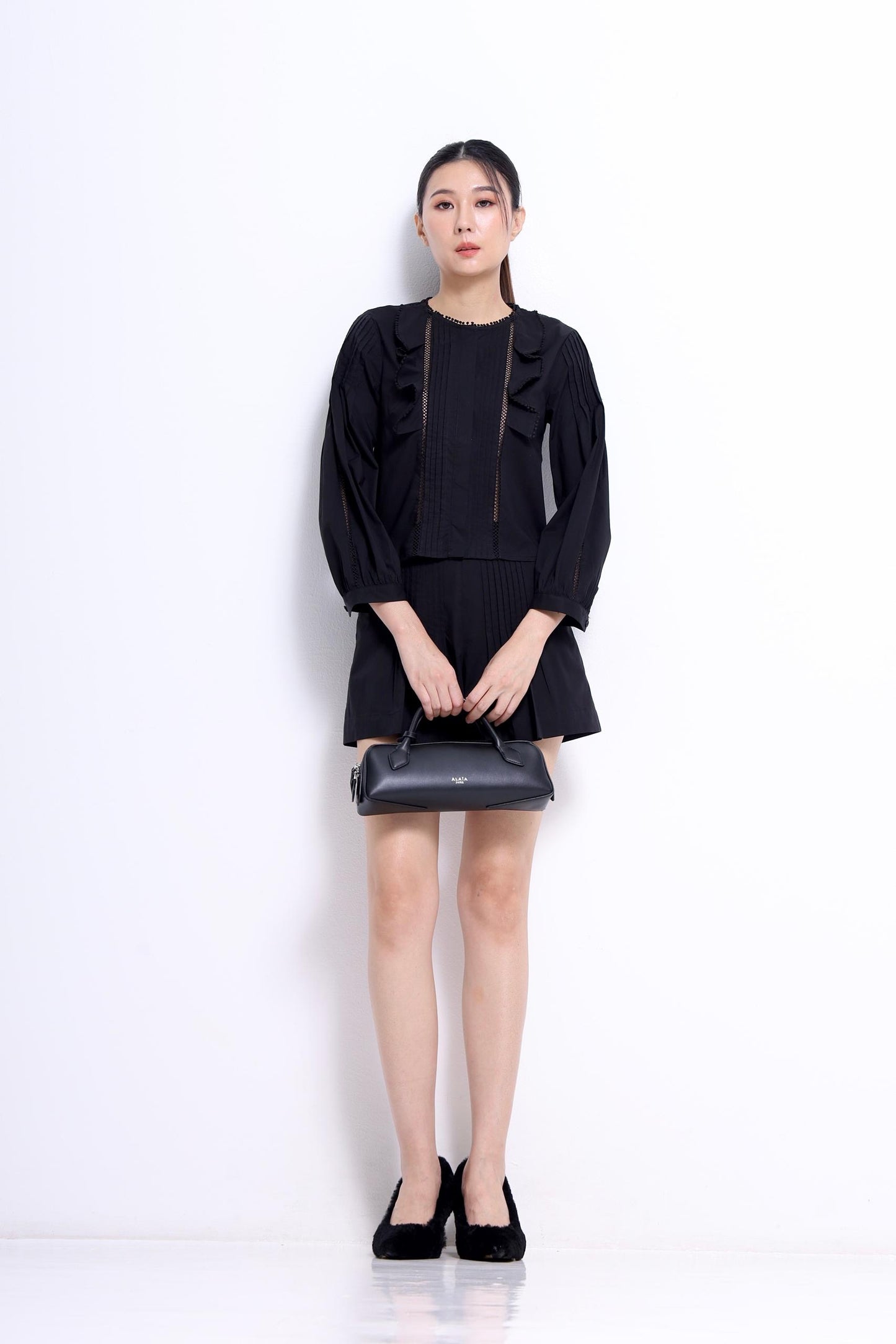 Layla Pleated Ruffle Setwear
