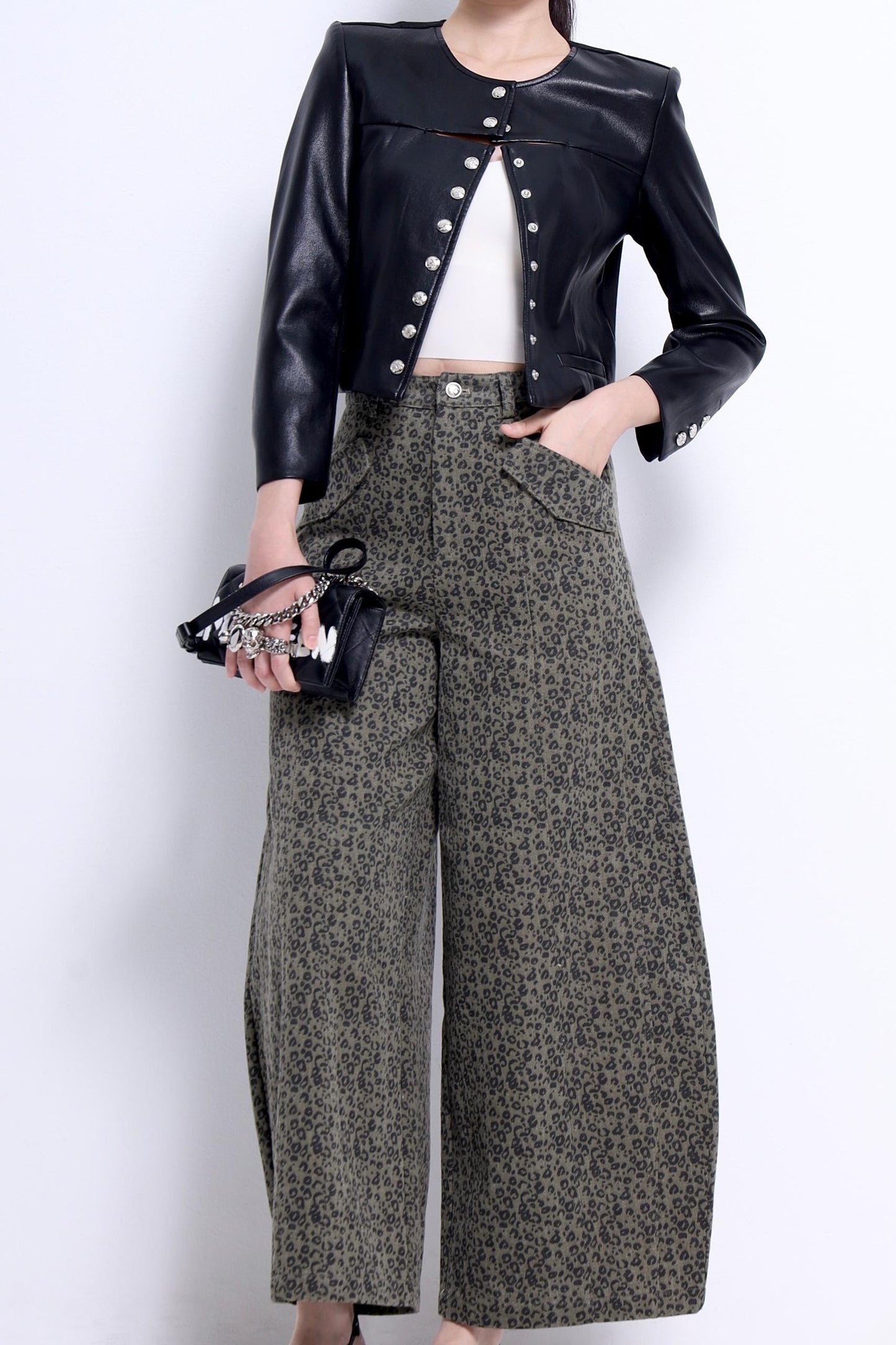 Ginna Cropped Officer Jacket