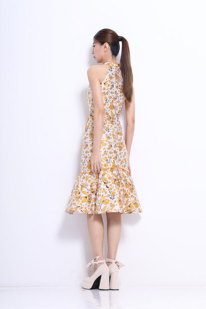 Zhu Orient Pearl Qipao Dress with Jacket