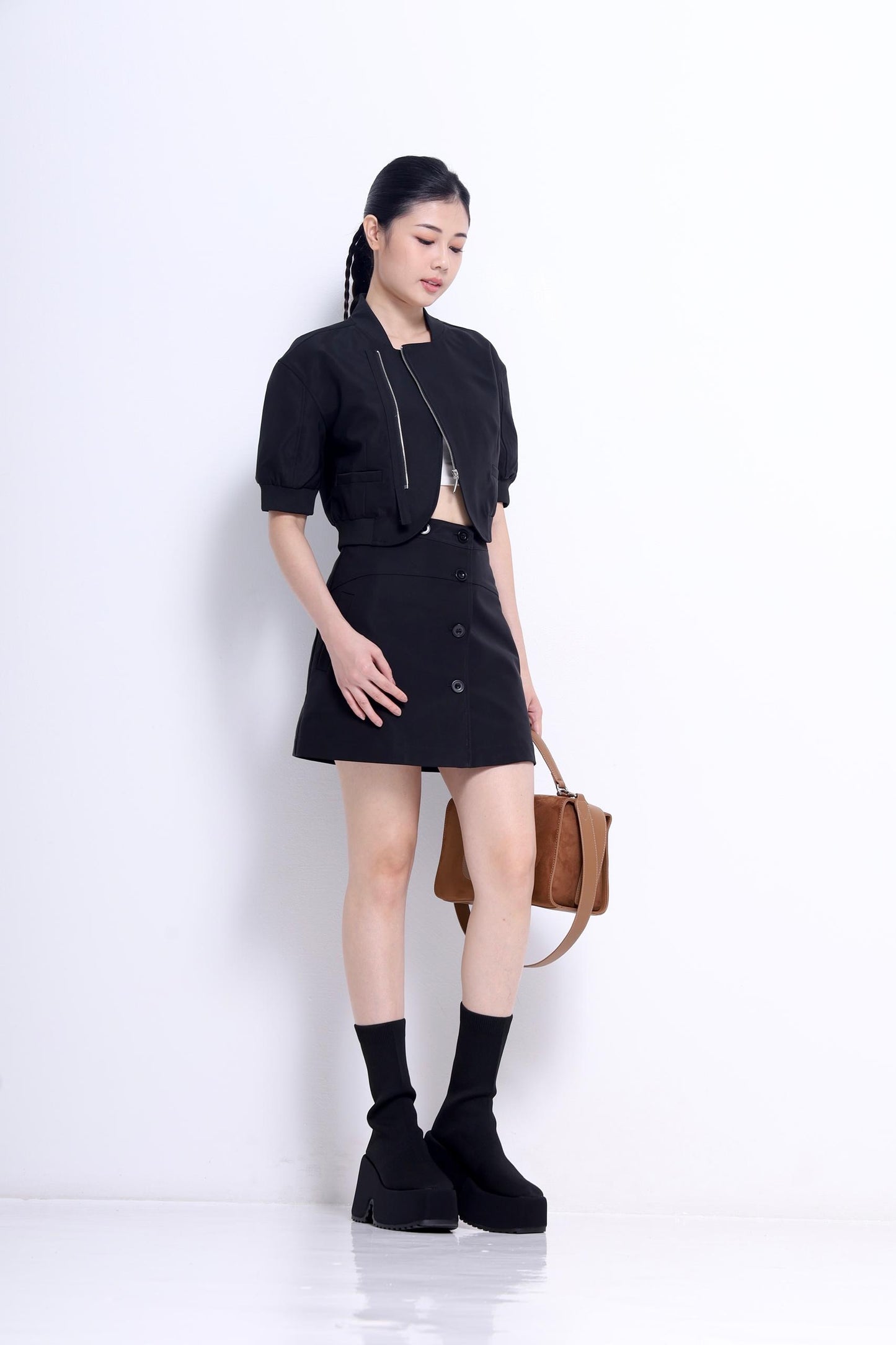 Dana A-line Mini Skirt