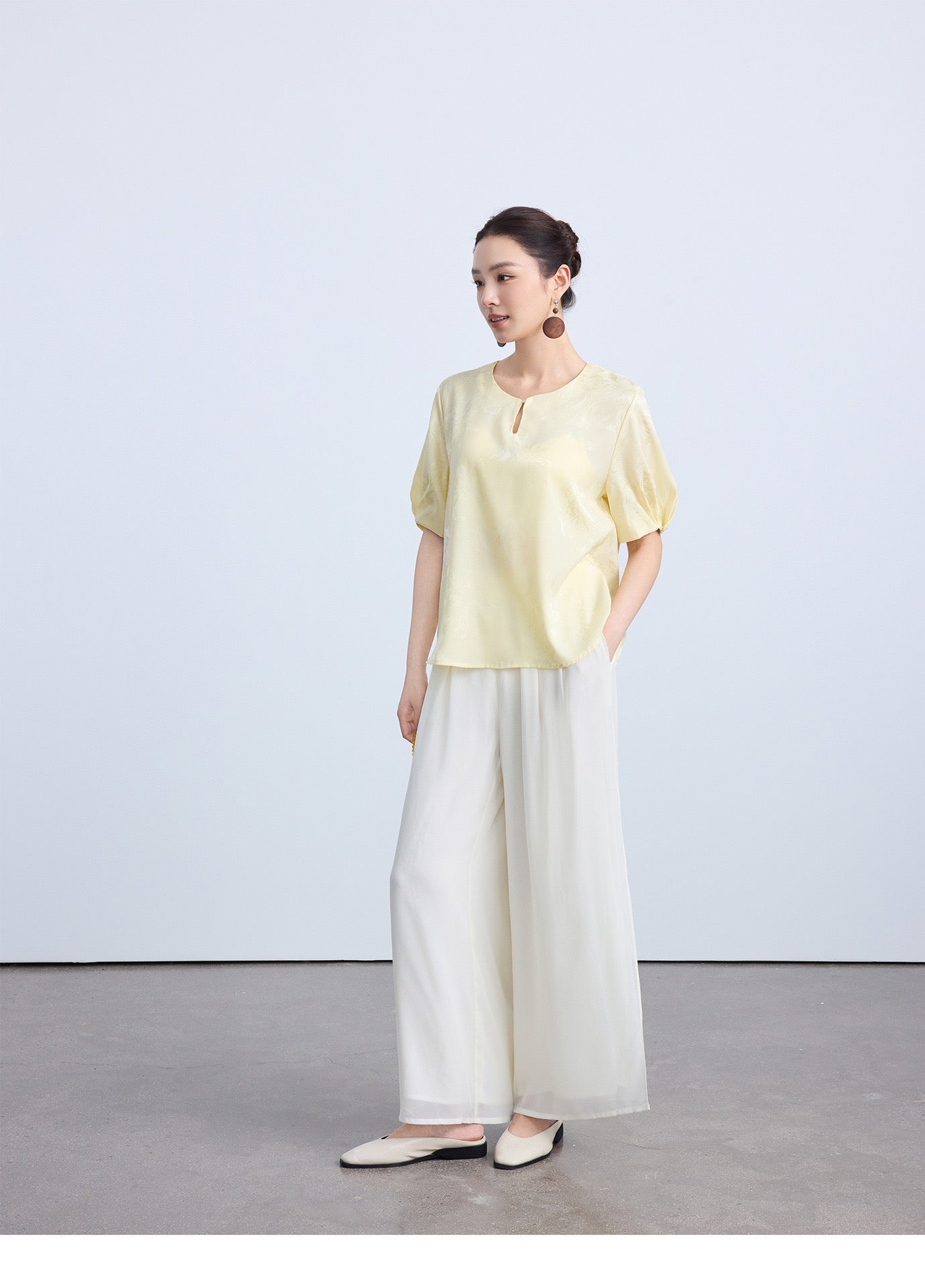 Qing Orient Jacquard Tee