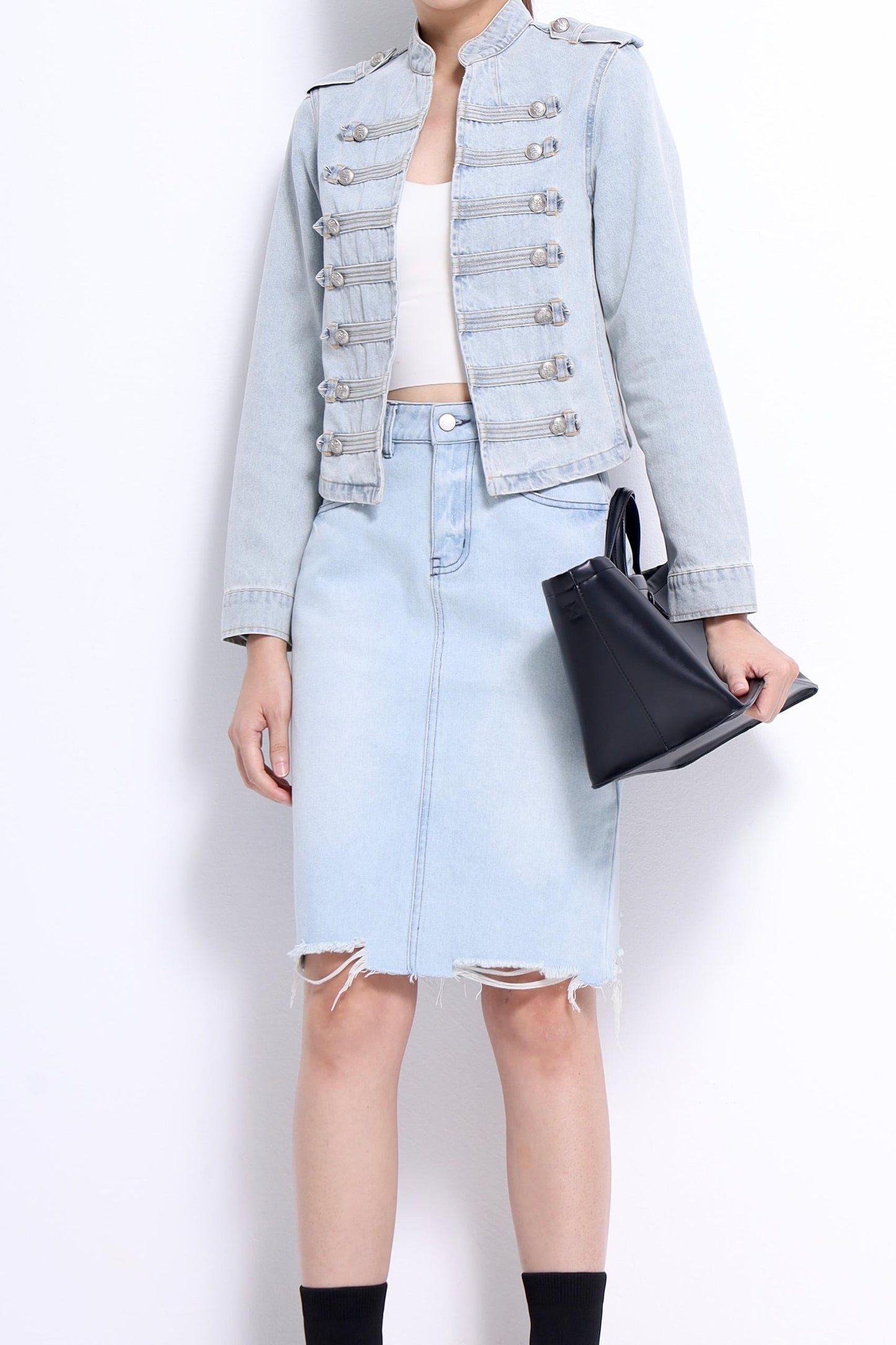 Maren Officer Denim Jacket