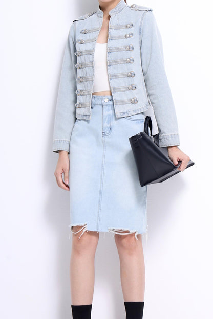 Maren Officer Denim Jacket